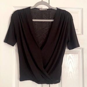Zara Black Blouse